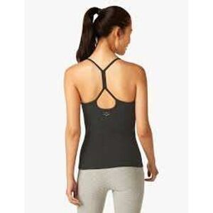 Beyond Yoga Charcoal Racerback Tank Top